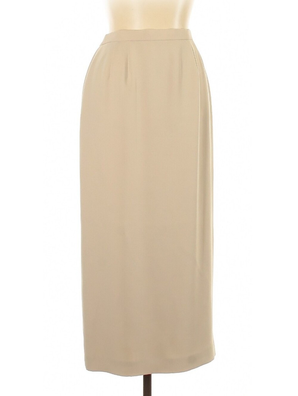 Classic Beige Midi Skirt Size 10P